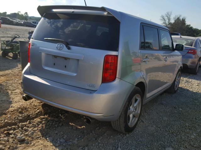 JTLKE50EX81022214 - 2008 TOYOTA SCION XB Күміс фото 4