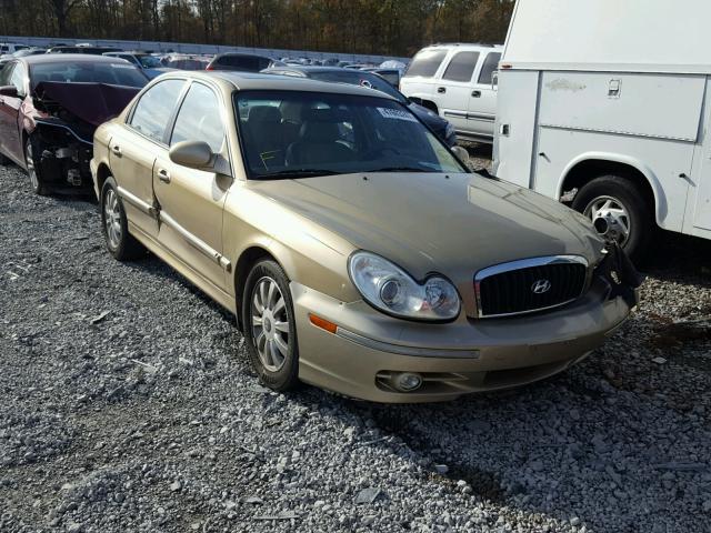 KMHWF35H73A835418 - 2003 HYUNDAI SONATA GLS TAN photo 1