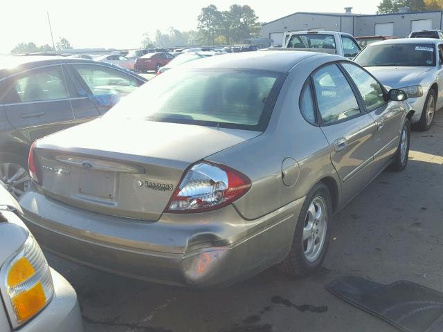 1FAFP55284A215631 - 2004 FORD TAURUS SES TAN photo 4