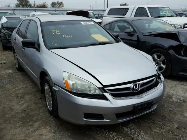 1HGCM56187A149325 - 2007 HONDA ACCORD VAL SILVER photo 1