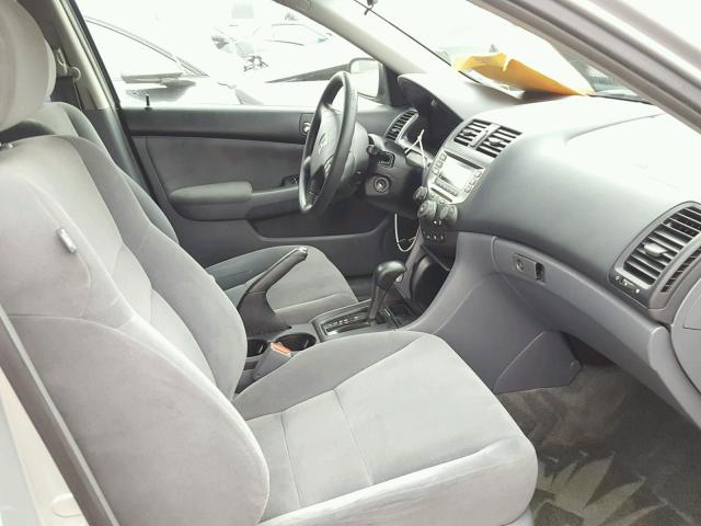 1HGCM56187A149325 - 2007 HONDA ACCORD VAL SILVER photo 5