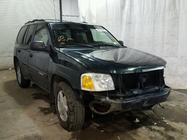 1GKDT13S732320926 - 2003 GMC ENVOY GREEN photo 1