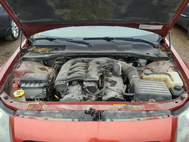 2D4FV48V55H182626 - 2005 DODGE MAGNUM SXT RED photo 7