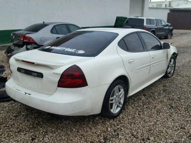 2G2WR554671104987 - 2007 PONTIAC GRAND PRIX WHITE photo 4