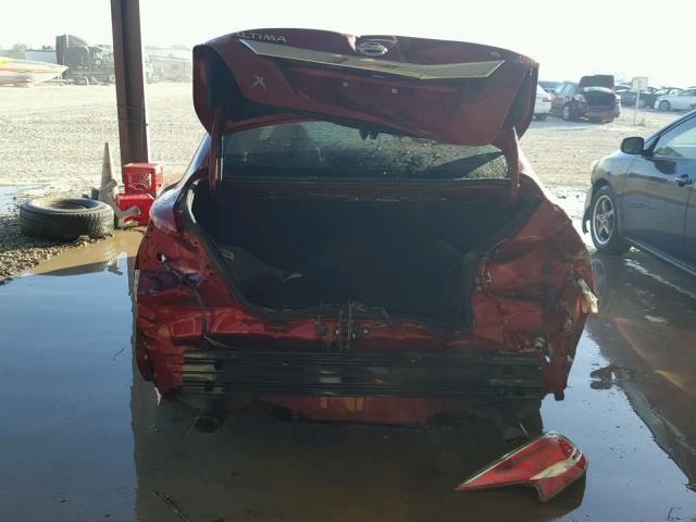 1N4AL3AP7FC110386 - 2015 NISSAN ALTIMA 2.5 RED photo 9