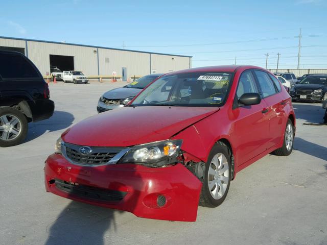 JF1GH61618G836180 - 2008 SUBARU IMPREZA 2. RED photo 2