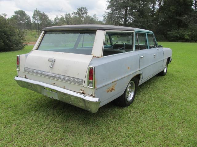 115356W156765 - 1966 CHEVROLET NOVA WHITE photo 4