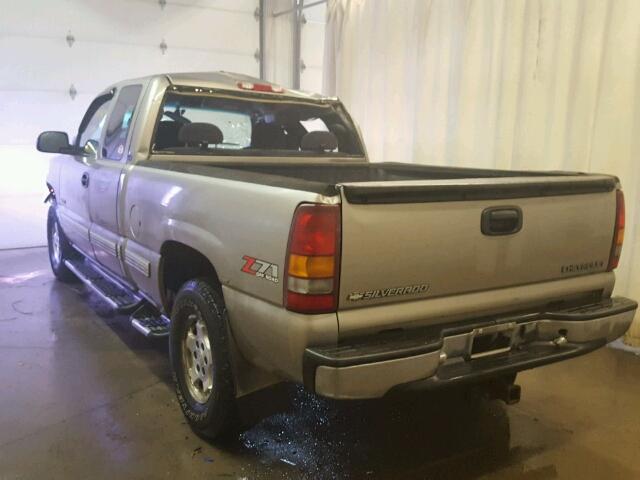 1GCEK19T11E265307 - 2001 CHEVROLET SILVERADO TAN photo 3