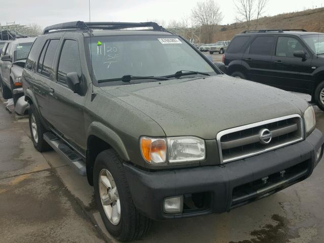 JN8DR09Y04W906351 - 2004 NISSAN PATHFINDER GREEN photo 1