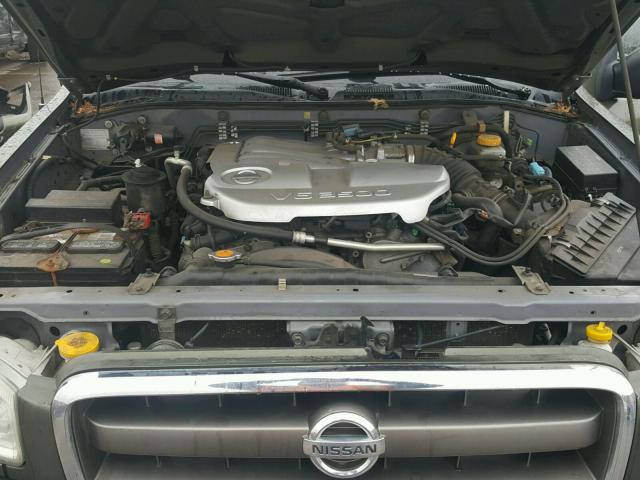 JN8DR09Y04W906351 - 2004 NISSAN PATHFINDER GREEN photo 7