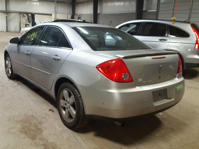 1G2ZH57N184207195 - 2008 PONTIAC G6 GT SILVER photo 3