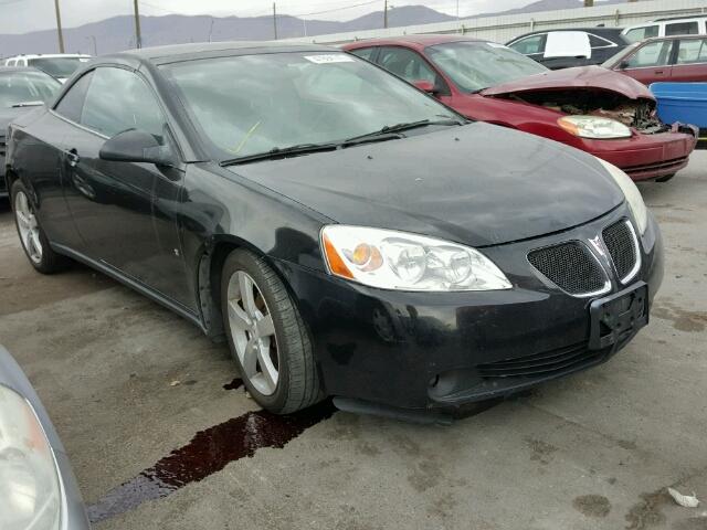 1G2ZH351674191787 - 2007 PONTIAC G6 GT BLACK photo 1