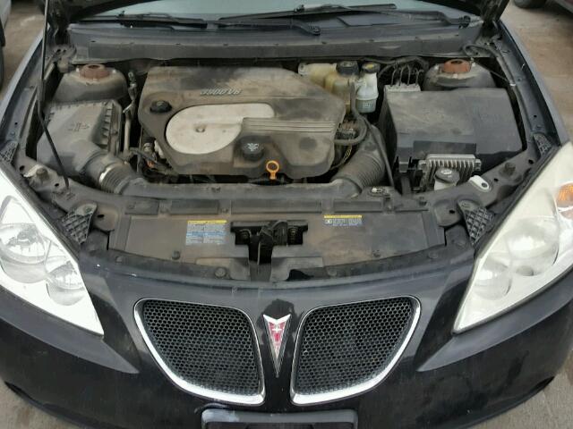 1G2ZH351674191787 - 2007 PONTIAC G6 GT BLACK photo 7