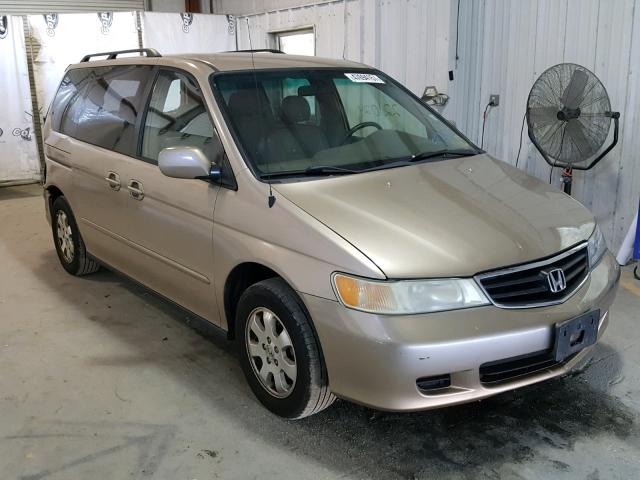 5FNRL18042B022662 - 2002 HONDA ODYSSEY EX TAN photo 1