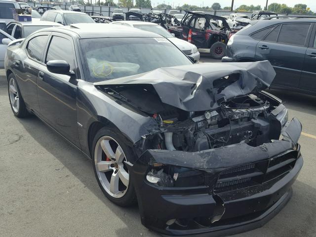 2B3KA73W86H394982 - 2006 DODGE CHARGER SR BLACK photo 1