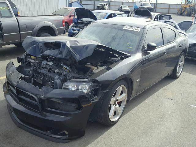 2B3KA73W86H394982 - 2006 DODGE CHARGER SR BLACK photo 2