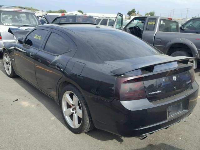 2B3KA73W86H394982 - 2006 DODGE CHARGER SR BLACK photo 3