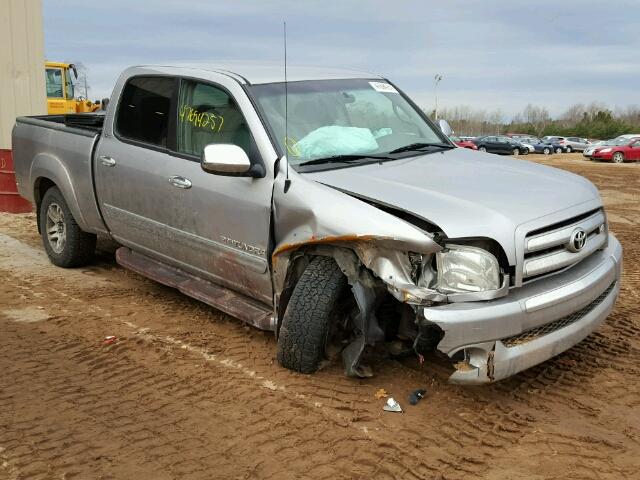 5TBDT44184S454625 - 2004 TOYOTA TUNDRA DOU SILVER photo 1