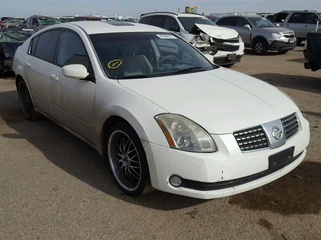 1N4BA41EX5C826745 - 2005 NISSAN MAXIMA SE WHITE photo 1