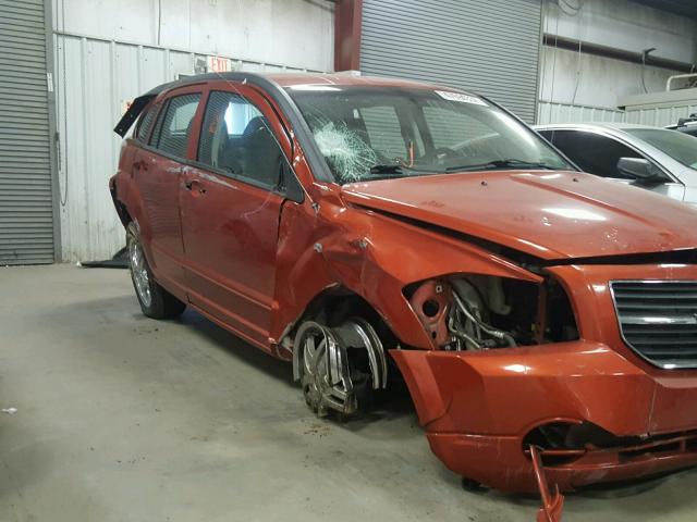 1B3HB48A19D213757 - 2009 DODGE CALIBER SX ORANGE photo 9