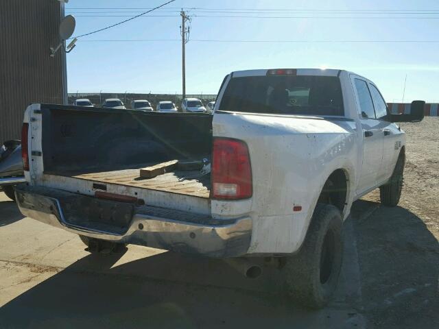 3C63RRGL8GG208647 - 2016 RAM 3500 ST WHITE photo 4