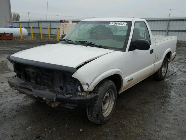 1GCCS1444X8100690 - 1999 CHEVROLET S TRUCK S1 WHITE photo 2