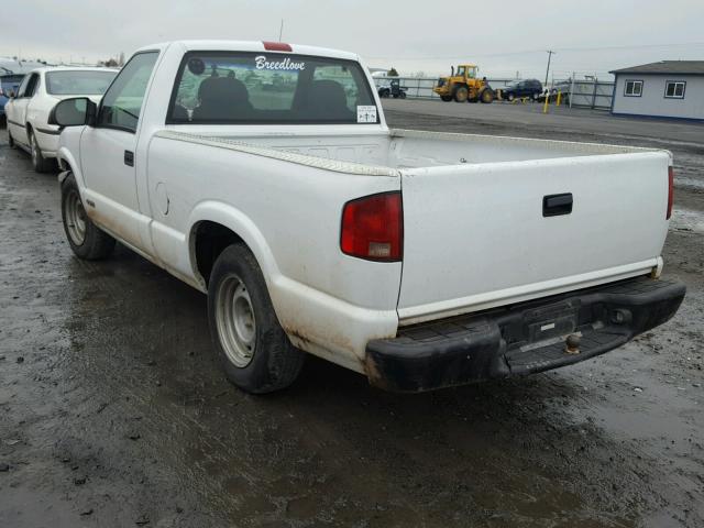 1GCCS1444X8100690 - 1999 CHEVROLET S TRUCK S1 WHITE photo 3