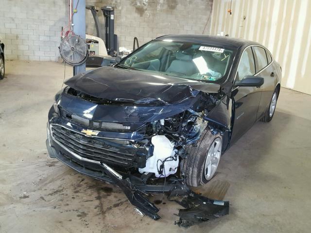 1G1ZB5ST6HF290641 - 2017 CHEVROLET MALIBU LS Mavi foto 2