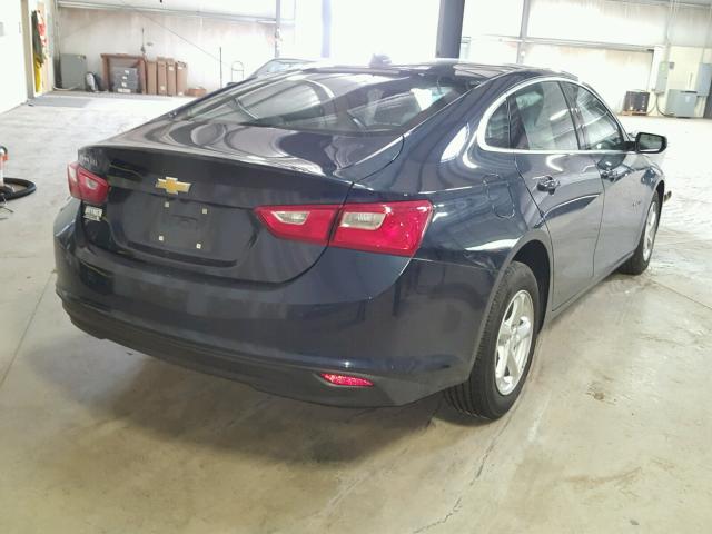 1G1ZB5ST6HF290641 - 2017 CHEVROLET MALIBU LS Mavi foto 4