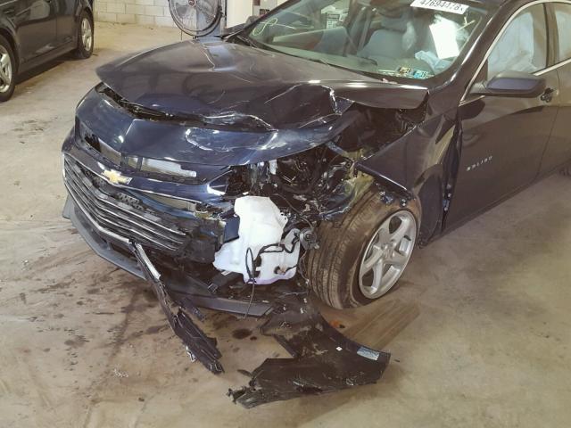 1G1ZB5ST6HF290641 - 2017 CHEVROLET MALIBU LS Mavi foto 9