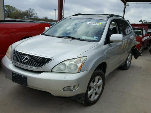 2T2HA31U56C096009 - 2006 LEXUS RX 330 SILVER photo 2