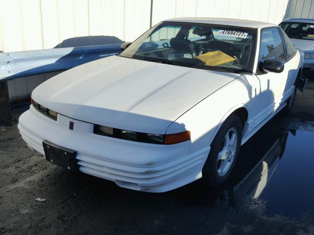 1G3WH12M3TF327194 - 1996 OLDSMOBILE CUTLASS SU WHITE photo 2