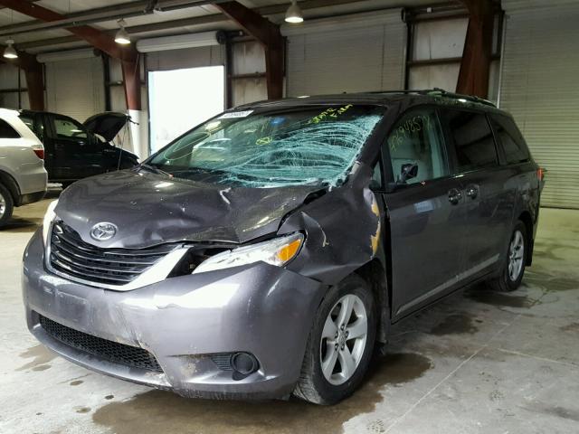 5TDKK3DC7BS080292 - 2011 TOYOTA SIENNA LE GRAY photo 2