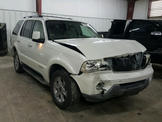 5LMEU68H84ZJ32036 - 2004 LINCOLN AVIATOR WHITE photo 1