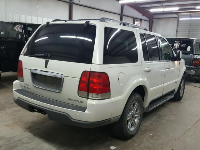 5LMEU68H84ZJ32036 - 2004 LINCOLN AVIATOR WHITE photo 4