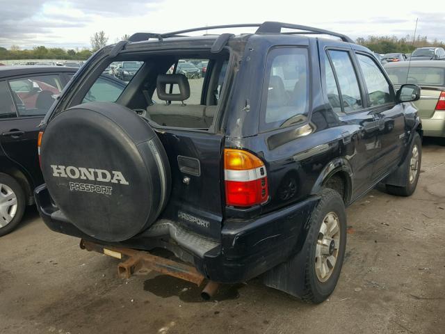 4S6CM58W4X4401449 - 1999 HONDA PASSPORT E BLACK photo 4