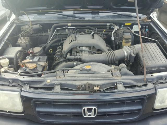 4S6CM58W4X4401449 - 1999 HONDA PASSPORT E BLACK photo 7