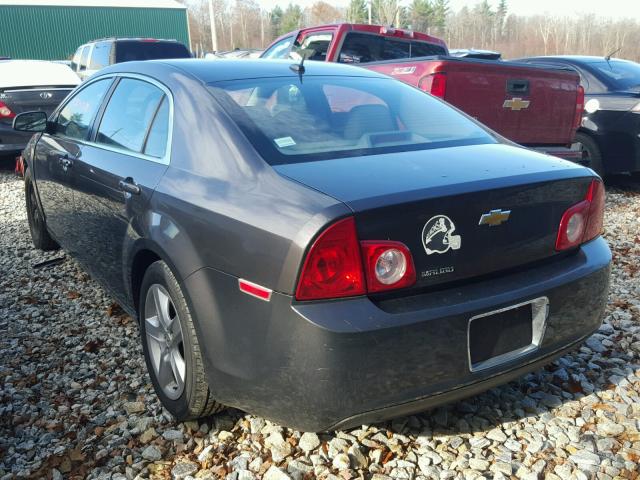 1G1ZA5E1XBF328618 - 2011 CHEVROLET MALIBU LS CHARCOAL photo 3
