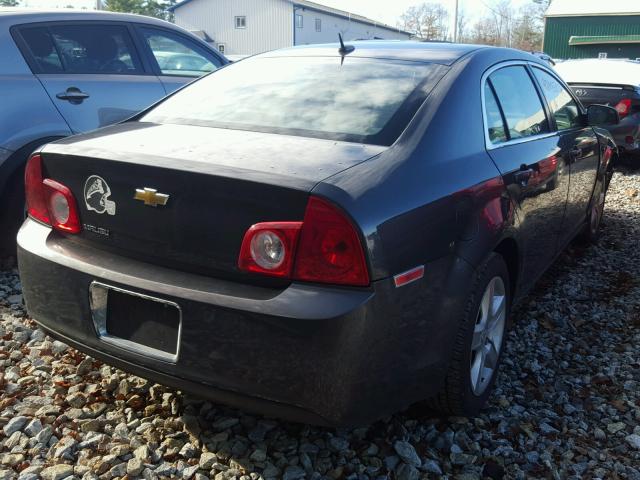 1G1ZA5E1XBF328618 - 2011 CHEVROLET MALIBU LS CHARCOAL photo 4