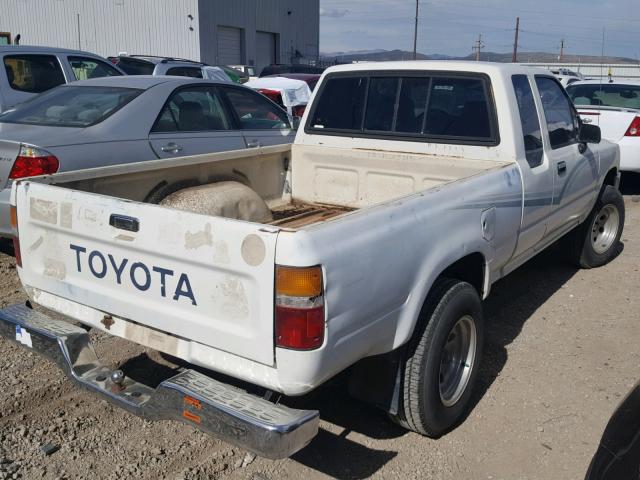 JT4RN93P1K0007564 - 1989 TOYOTA PICKUP 1/2 WHITE photo 4