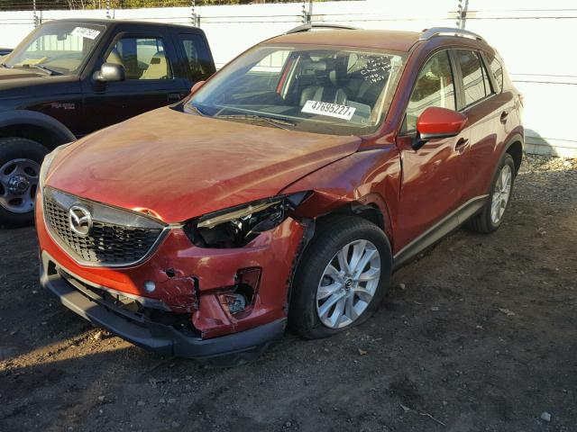 JM3KE2DE7D0116465 - 2013 MAZDA CX-5 GT RED photo 2