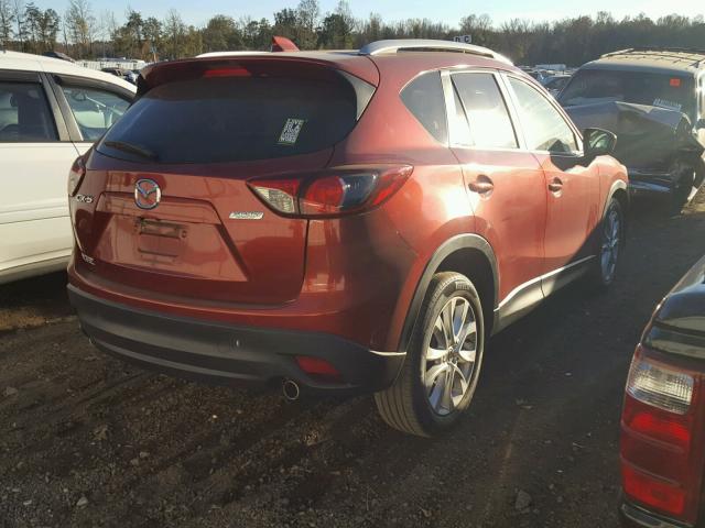 JM3KE2DE7D0116465 - 2013 MAZDA CX-5 GT RED photo 4