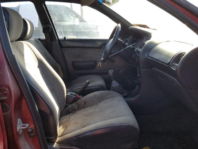 1Y1SK5366RZ017910 - 1994 GEO PRIZM BASE MAROON photo 5