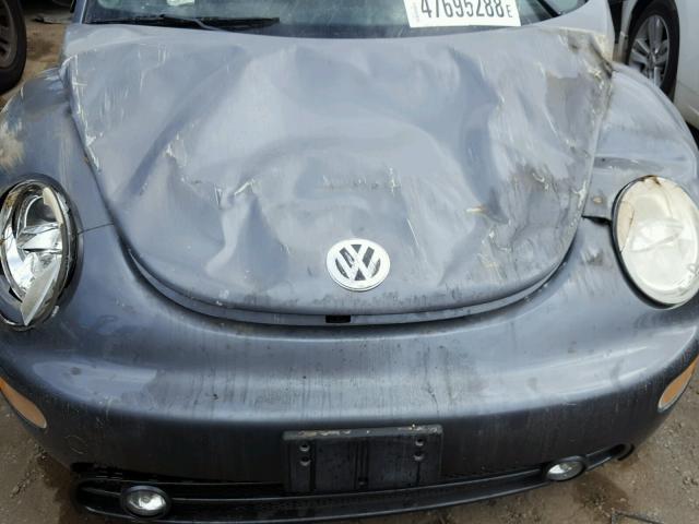 3VWCD31YX4M312902 - 2004 VOLKSWAGEN NEW BEETLE Grafit foto 7