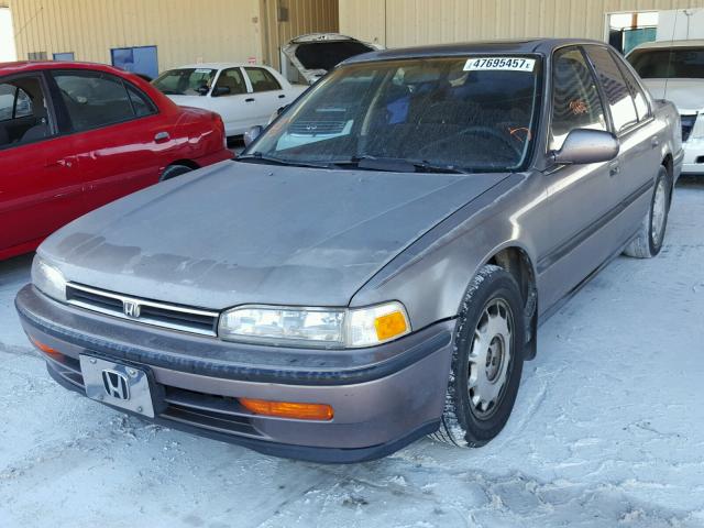 1HGCB7679PA062474 - 1993 HONDA ACCORD EX GRAY photo 2