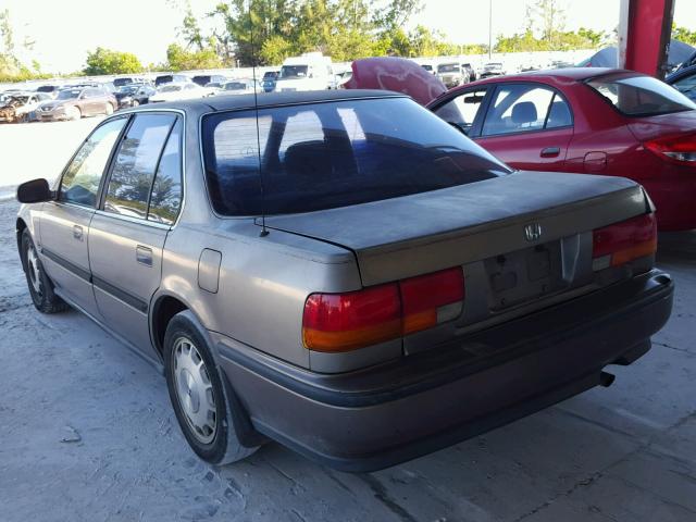 1HGCB7679PA062474 - 1993 HONDA ACCORD EX GRAY photo 3