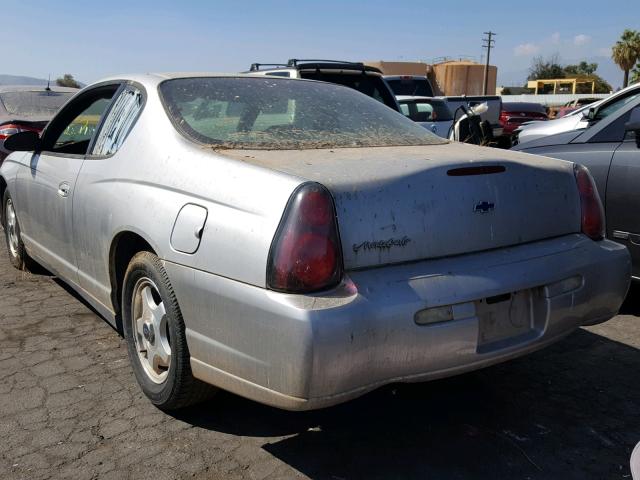 2G1WW12E059282900 - 2005 CHEVROLET MONTE CARL ვერცხლისფერი ფოტო 3