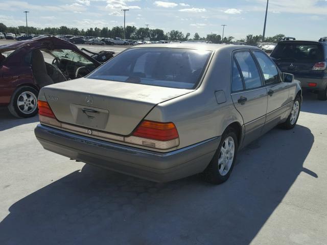 WDBGA32EXTA290010 - 1996 MERCEDES-BENZ S 320W BEIGE photo 4