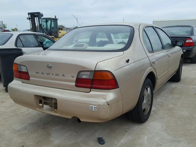 JN1CA21D6TT145248 - 1996 NISSAN MAXIMA GLE GOLD photo 4