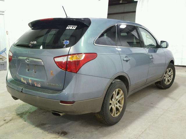 KM8NU13C97U026035 - 2007 HYUNDAI VERACRUZ G BLUE photo 4